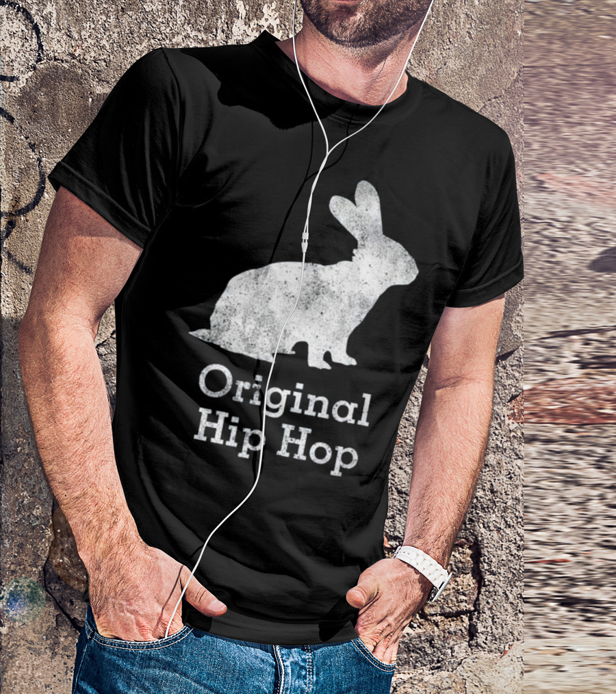 Original Hip Hop Vintage Bunny Rabbit T-Shirt