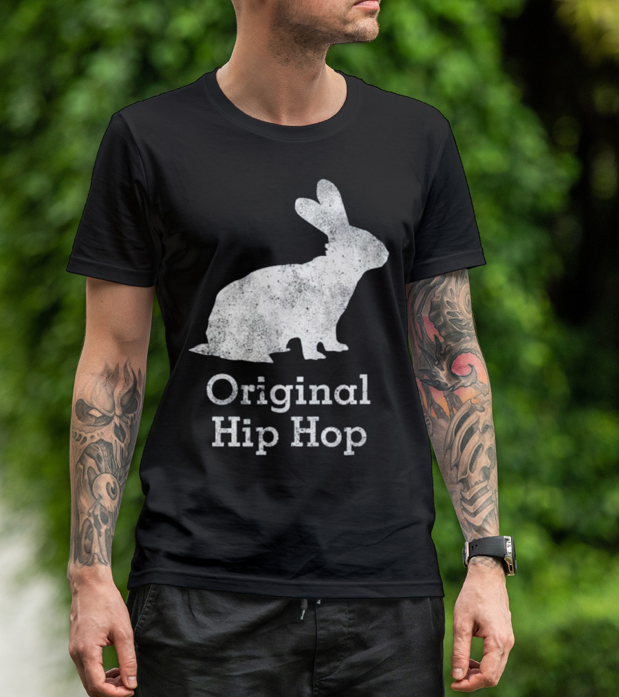 Original Hip Hop Vintage Bunny Rabbit T-Shirt