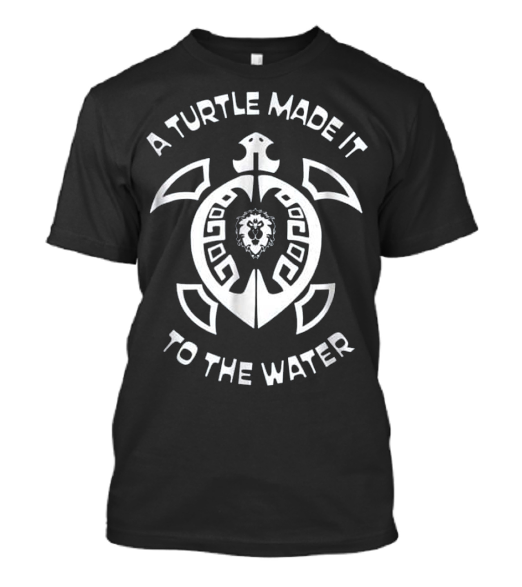 A Turtle Made It To The Water WoW Alliance Lion T-Shirt