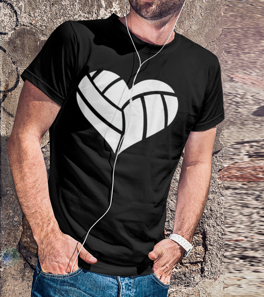 Volleyball Heart - I Love Volleyball S Heartball T-Shirt