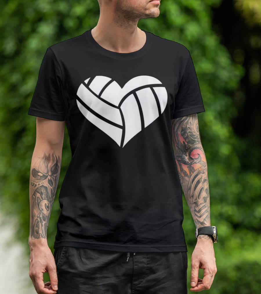 Volleyball Heart - I Love Volleyball S Heartball T-Shirt