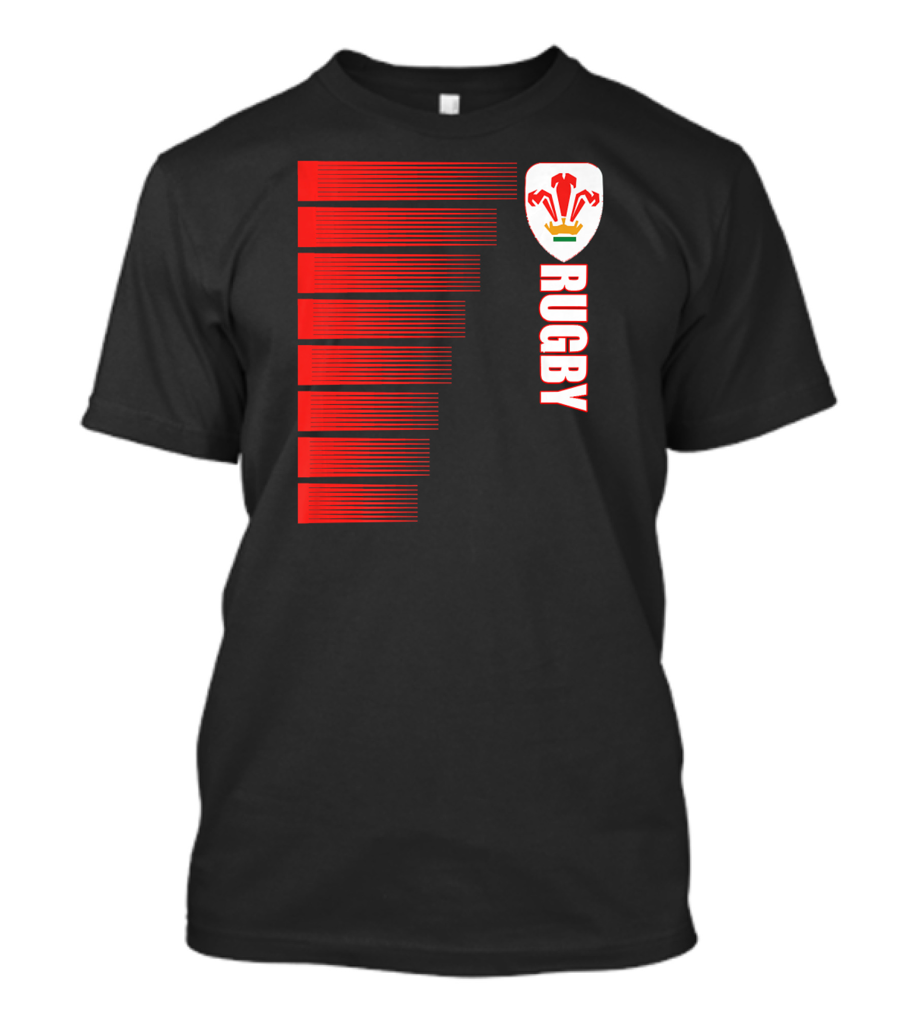 Wales Rugby Jersey Welsh Rugby 2 Sided P Iconic T-Shirt