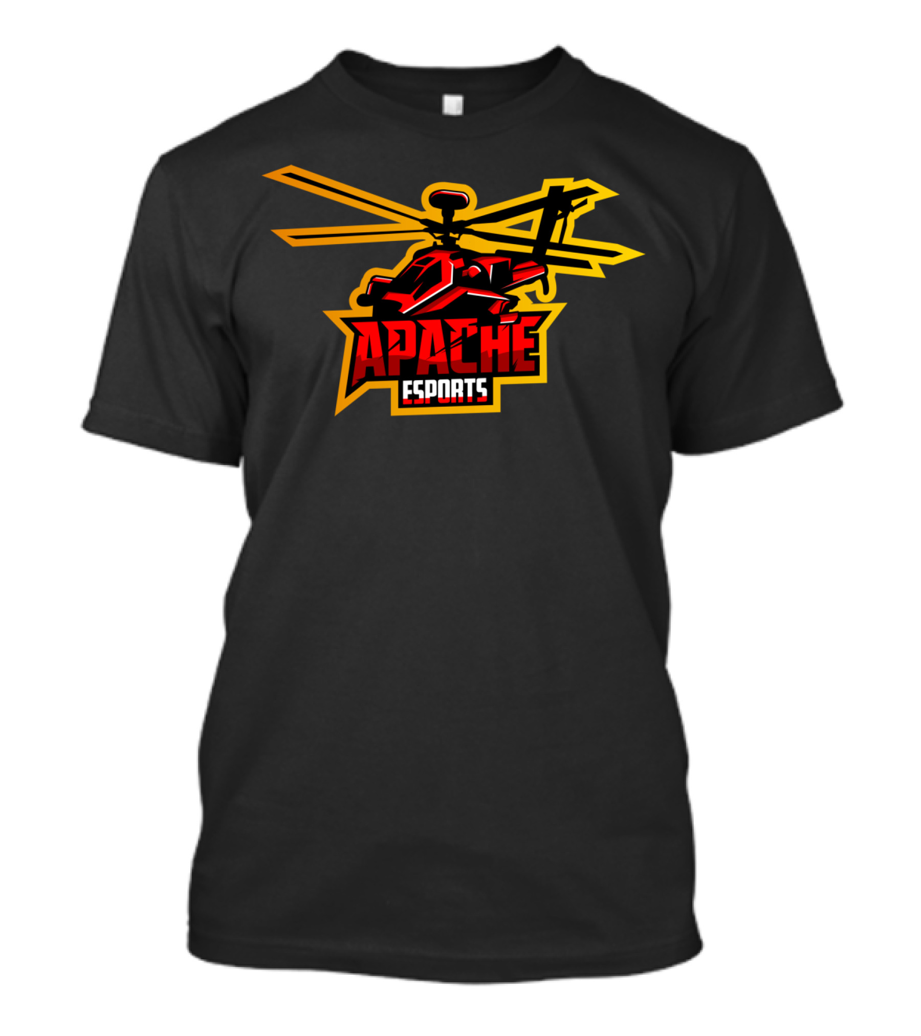 Apache ESports Helicopter Gaming T-Shirt