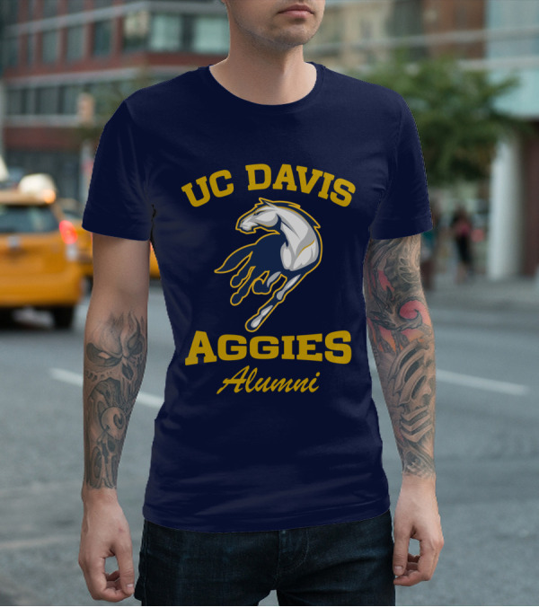 UC Davis Aggies Alumni Horse Emblem T-Shirt