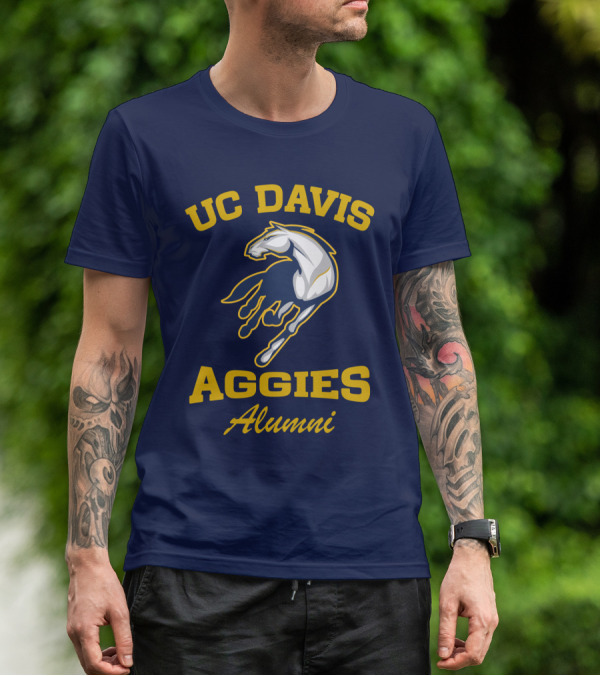 UC Davis Aggies Alumni Horse Emblem T-Shirt