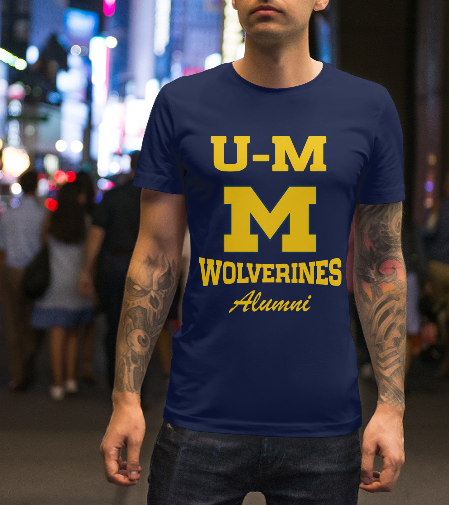 U-M Wolverines Alumni T-Shirt