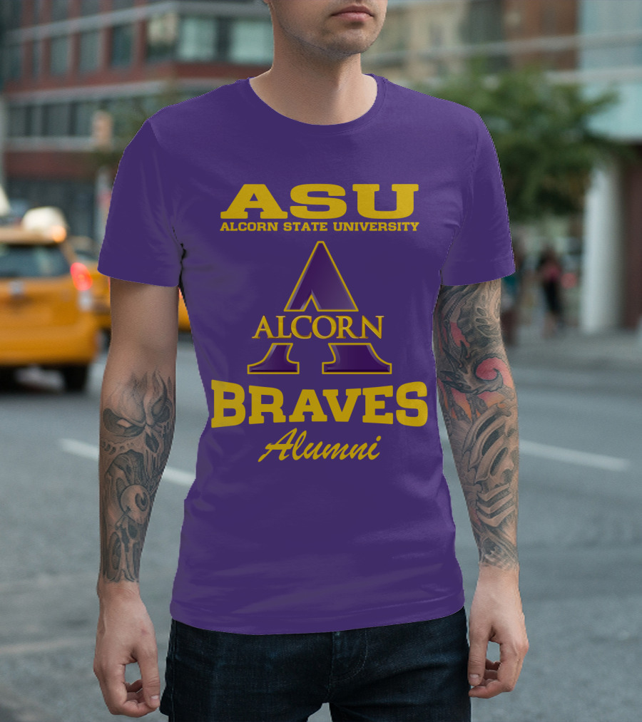 ASU Alcorn State University Braves Alumni T-Shirt