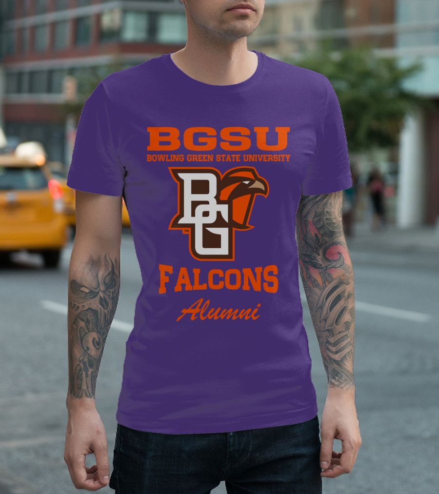 BGSU Bowling Green State University Falcons Alumni T-Shirt