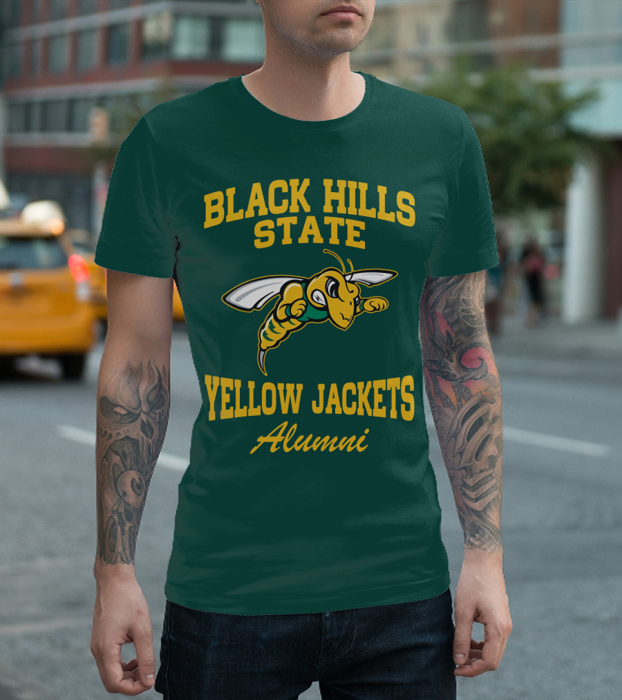 Black Hills State Yellow Jackets Alumni T-Shirt