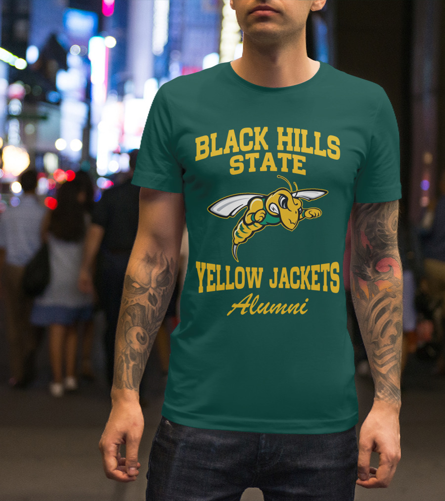 Black Hills State Yellow Jackets Alumni T-Shirt