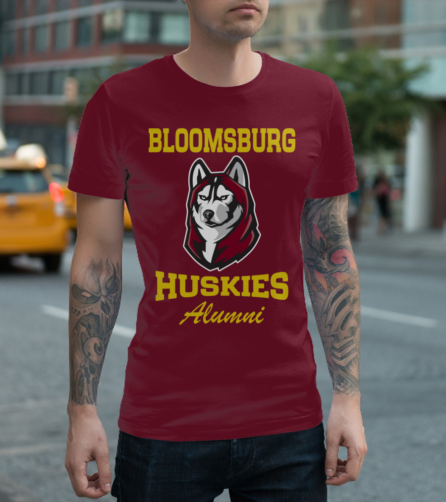 BLOOMSBURG HUSKIES ALUMNI T-Shirt