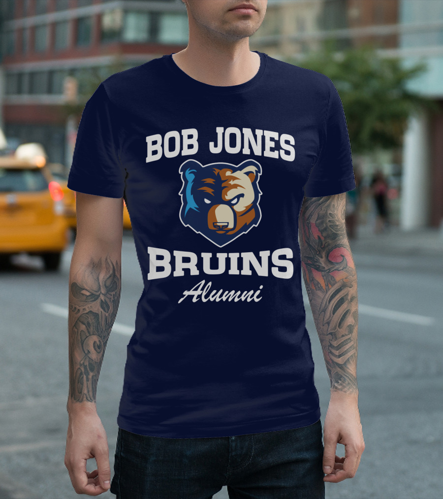 Bob Jones Bruins Alumni Bear Mascot T-Shirt