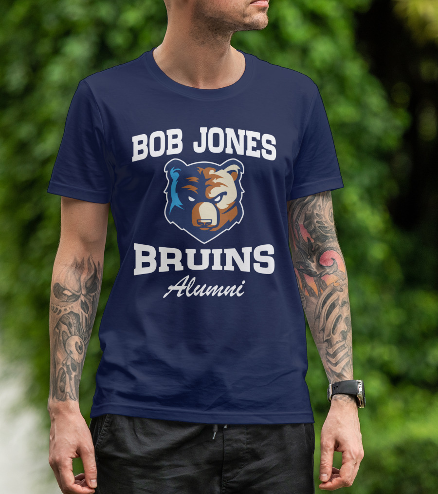 Bob Jones Bruins Alumni Bear Mascot T-Shirt