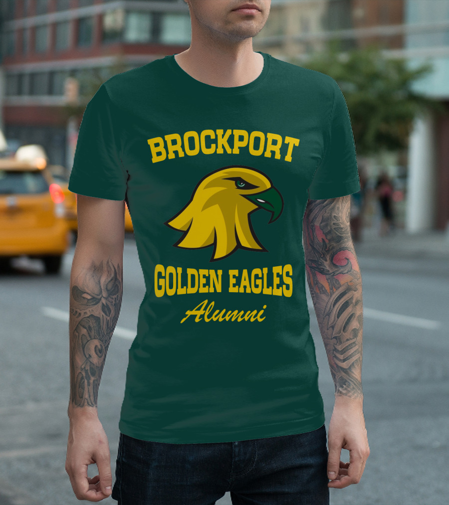 BROCKPORT GOLDEN EAGLES Alumni T-Shirt
