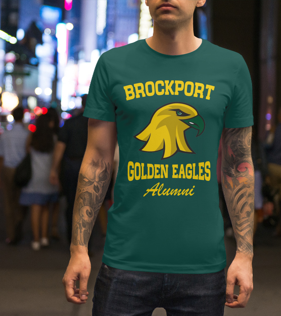 BROCKPORT GOLDEN EAGLES Alumni T-Shirt