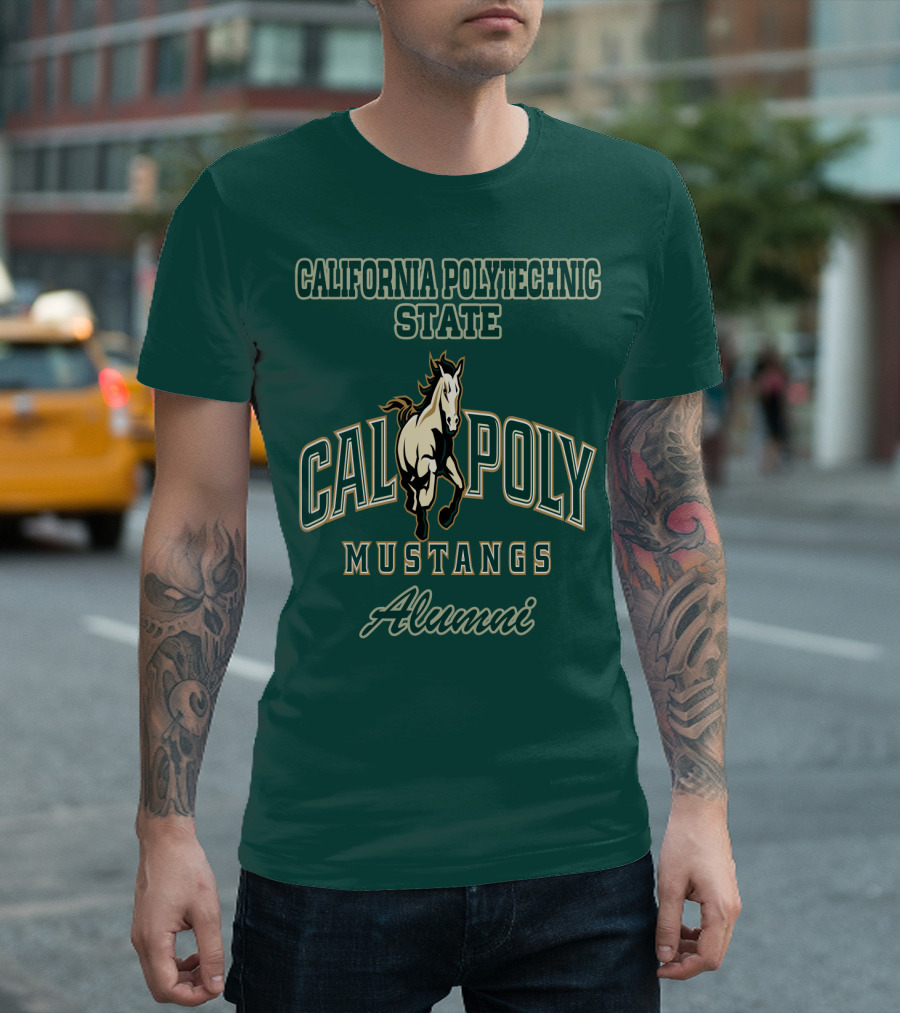 California Polytechnic State Cal Poly Mustangs Alumni T-Shirt