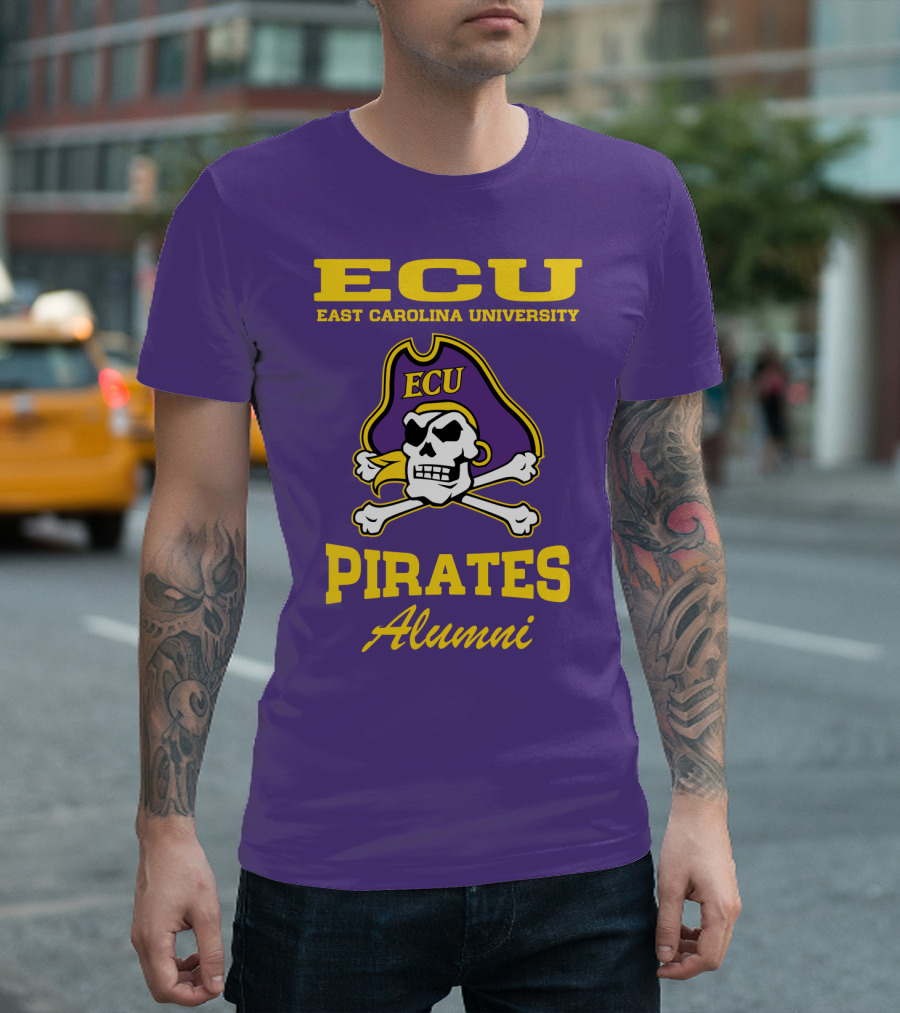ECU East Carolina University Pirates Alumni T-Shirt