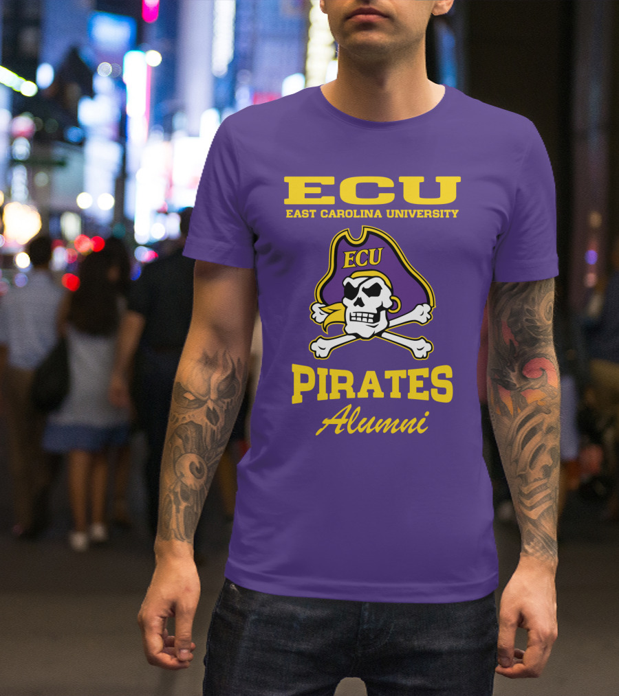 ECU East Carolina University Pirates Alumni T-Shirt