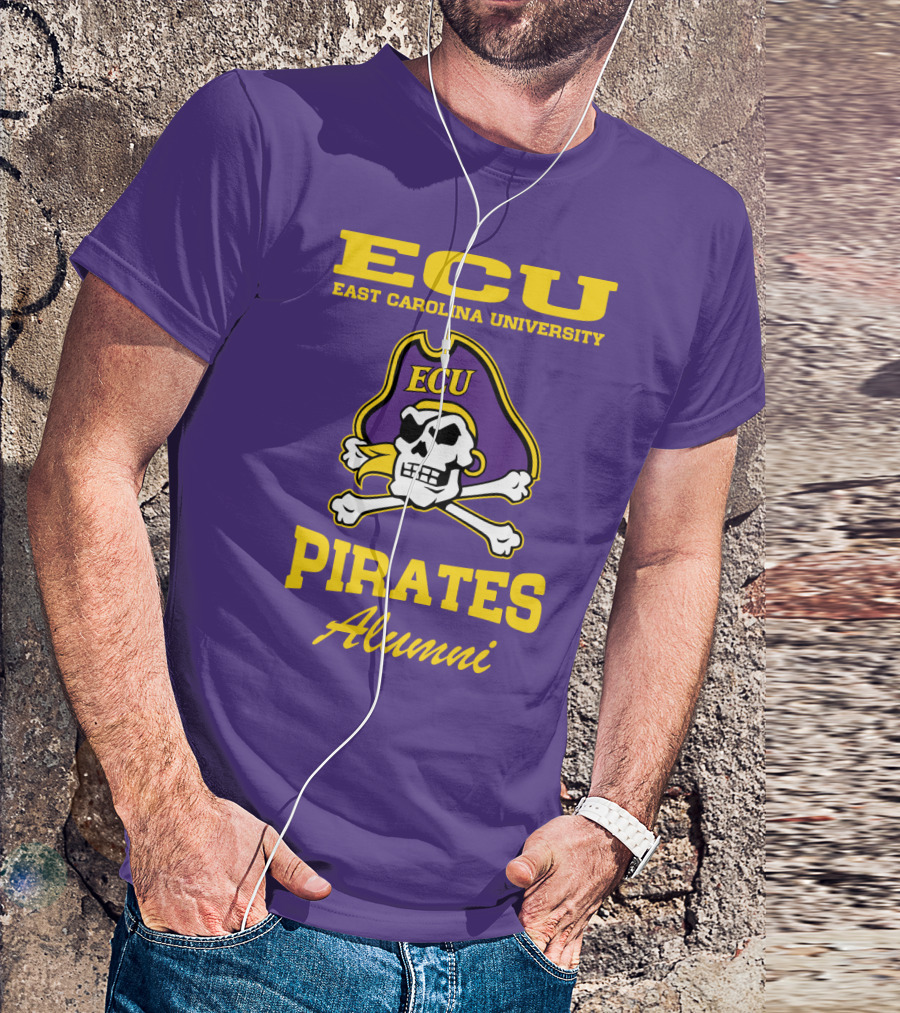 ECU East Carolina University Pirates Alumni T-Shirt