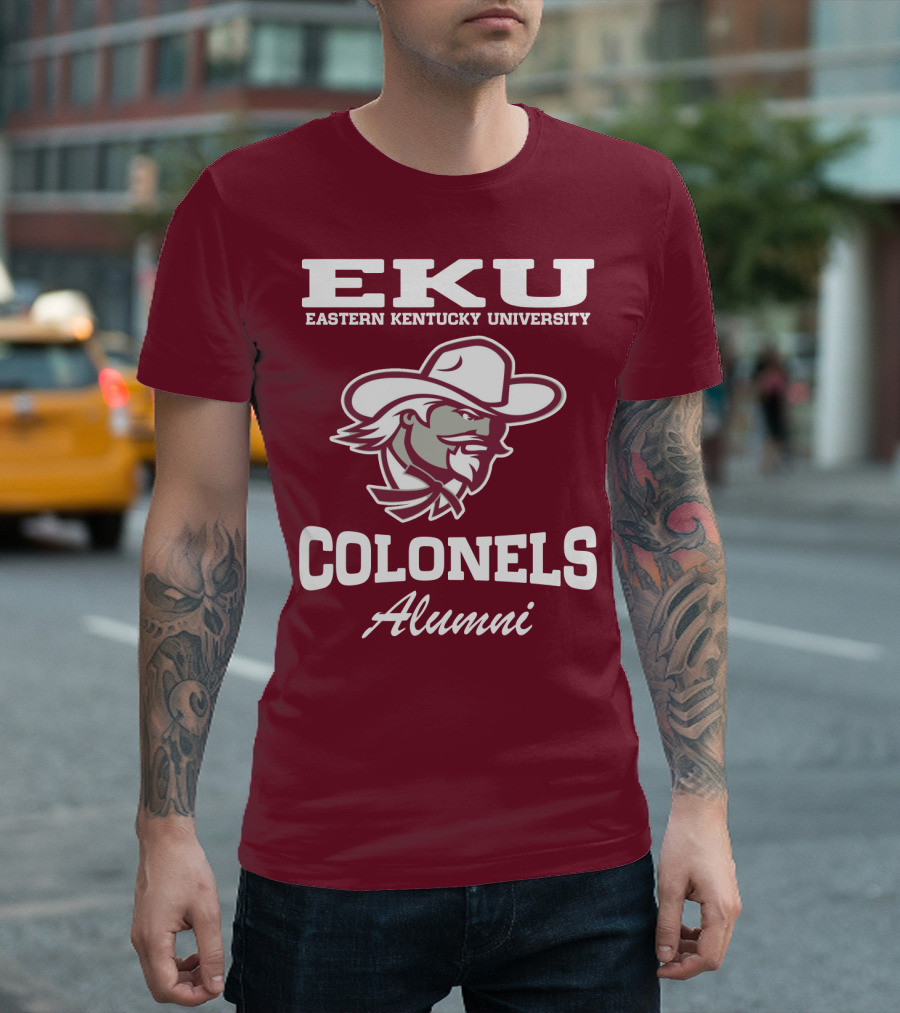 EKU Eastern Kentucky University Colonels Alumni T-Shirt