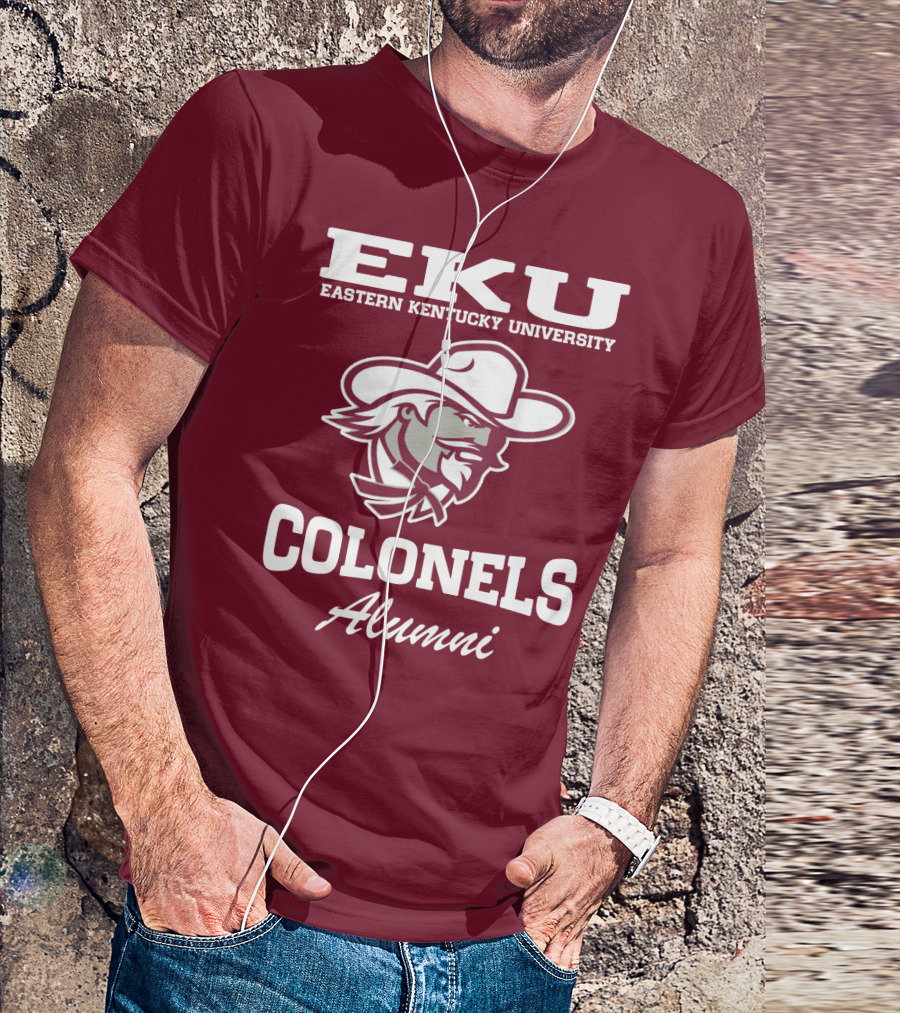 EKU Eastern Kentucky University Colonels Alumni T-Shirt