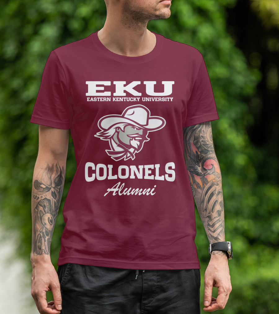 EKU Eastern Kentucky University Colonels Alumni T-Shirt