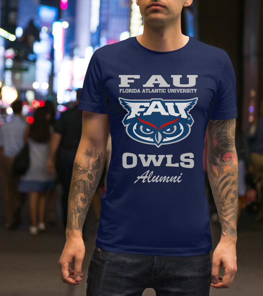 FAU Florida Atlantic University Owls Alumni T-Shirt