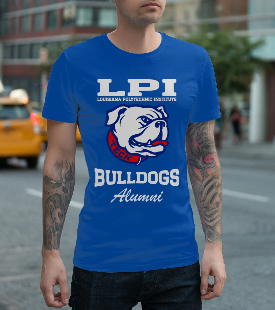 LPI Louisiana Polytechnic Institute Bulldogs Tech Alumni T-Shirt