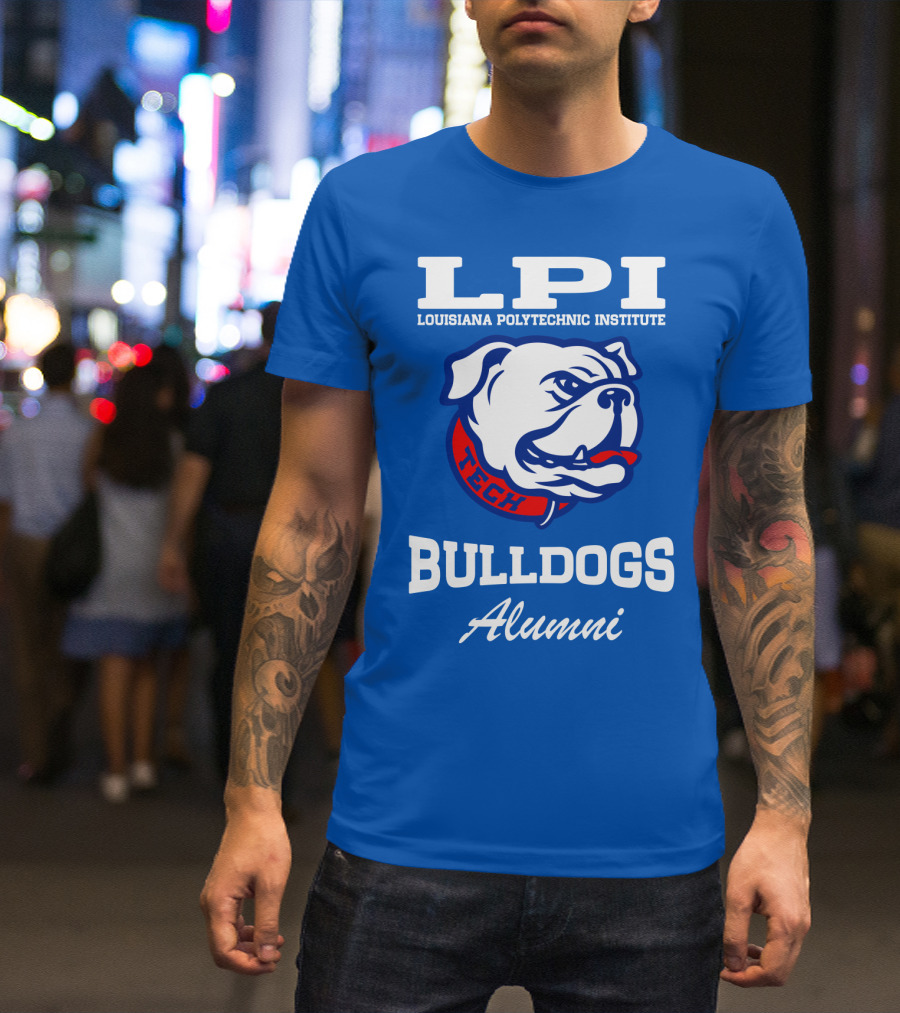 LPI Louisiana Polytechnic Institute Bulldogs Tech Alumni T-Shirt
