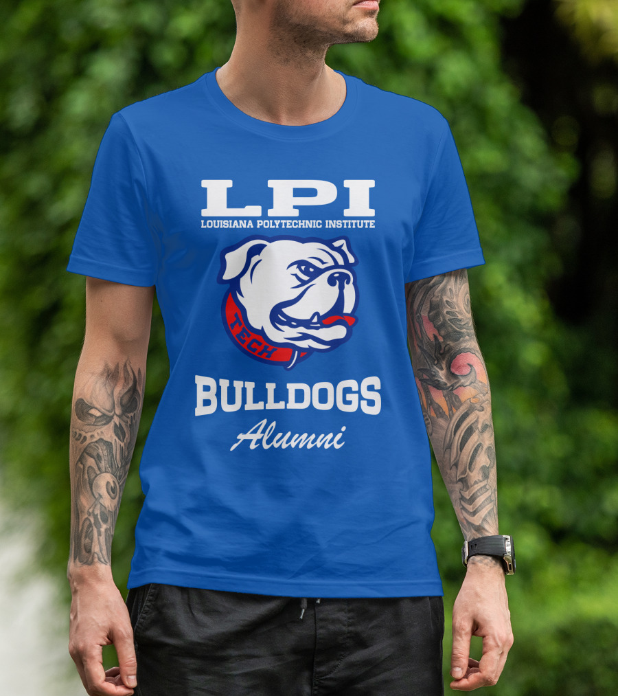 LPI Louisiana Polytechnic Institute Bulldogs Tech Alumni T-Shirt