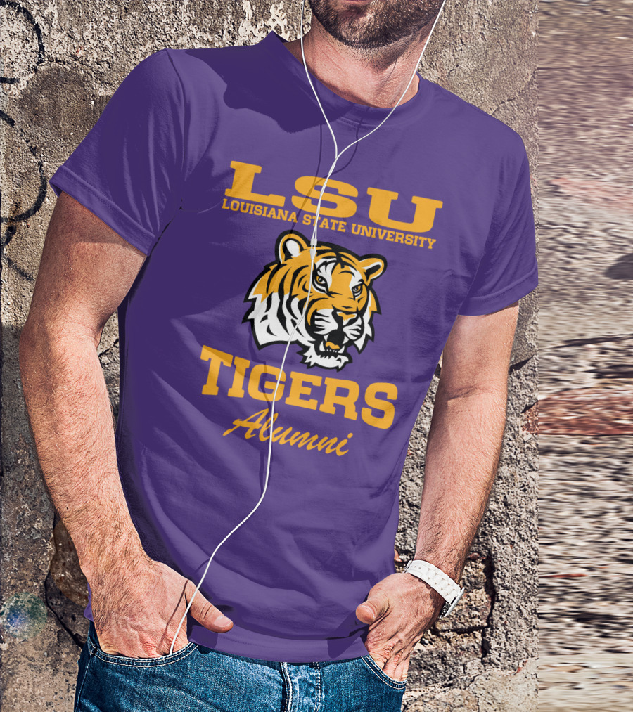 LSU Louisiana State University Tigers Alumni T-Shirt