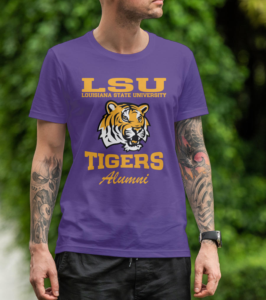 LSU Louisiana State University Tigers Alumni T-Shirt