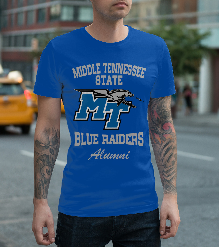 Middle Tennessee State Blue Raiders MT Alumni T-Shirt