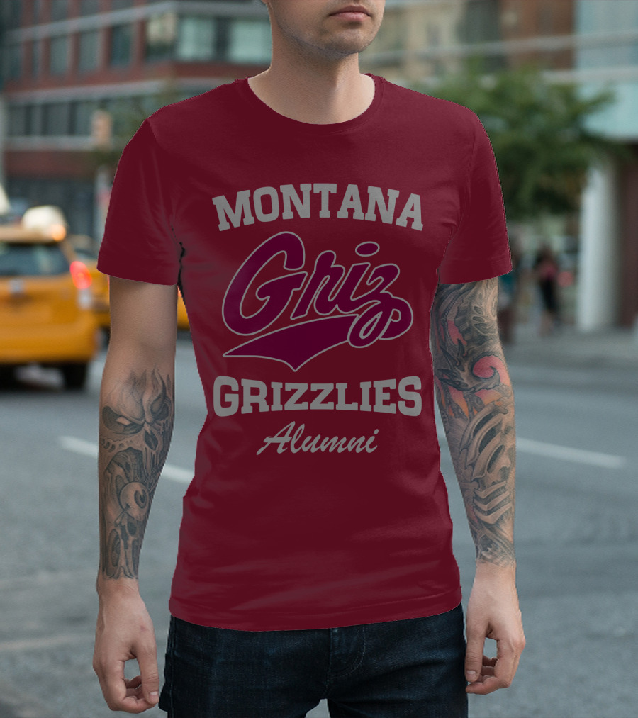 Montana Griz Grizzlies Alumni T-Shirt