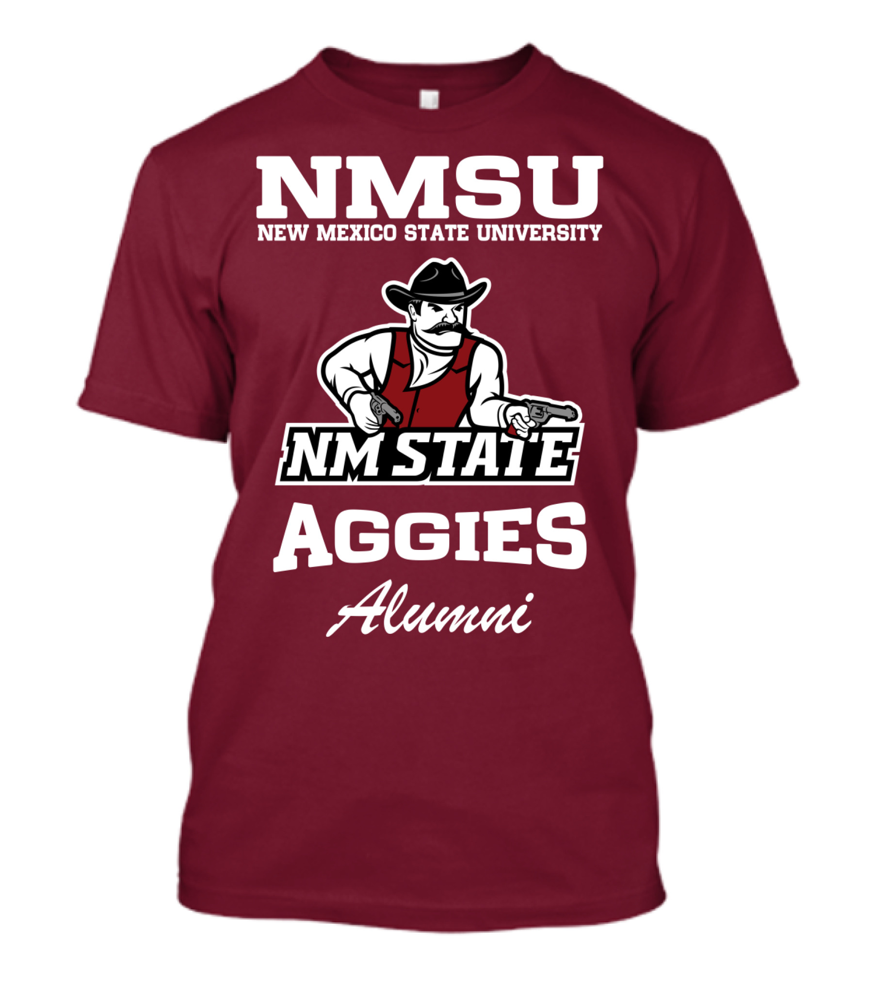 NMSU New Mexico State University NM State Aggies Alumni T-Shirt