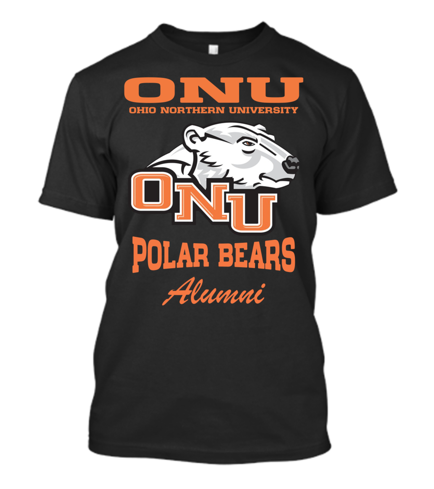 ONU Ohio Northern University Polar Bears Alumni T-Shirt