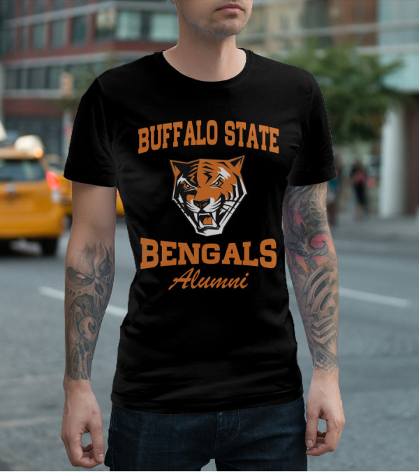 Buffalo State Bengals Alumni Tiger Mascot T-Shirt
