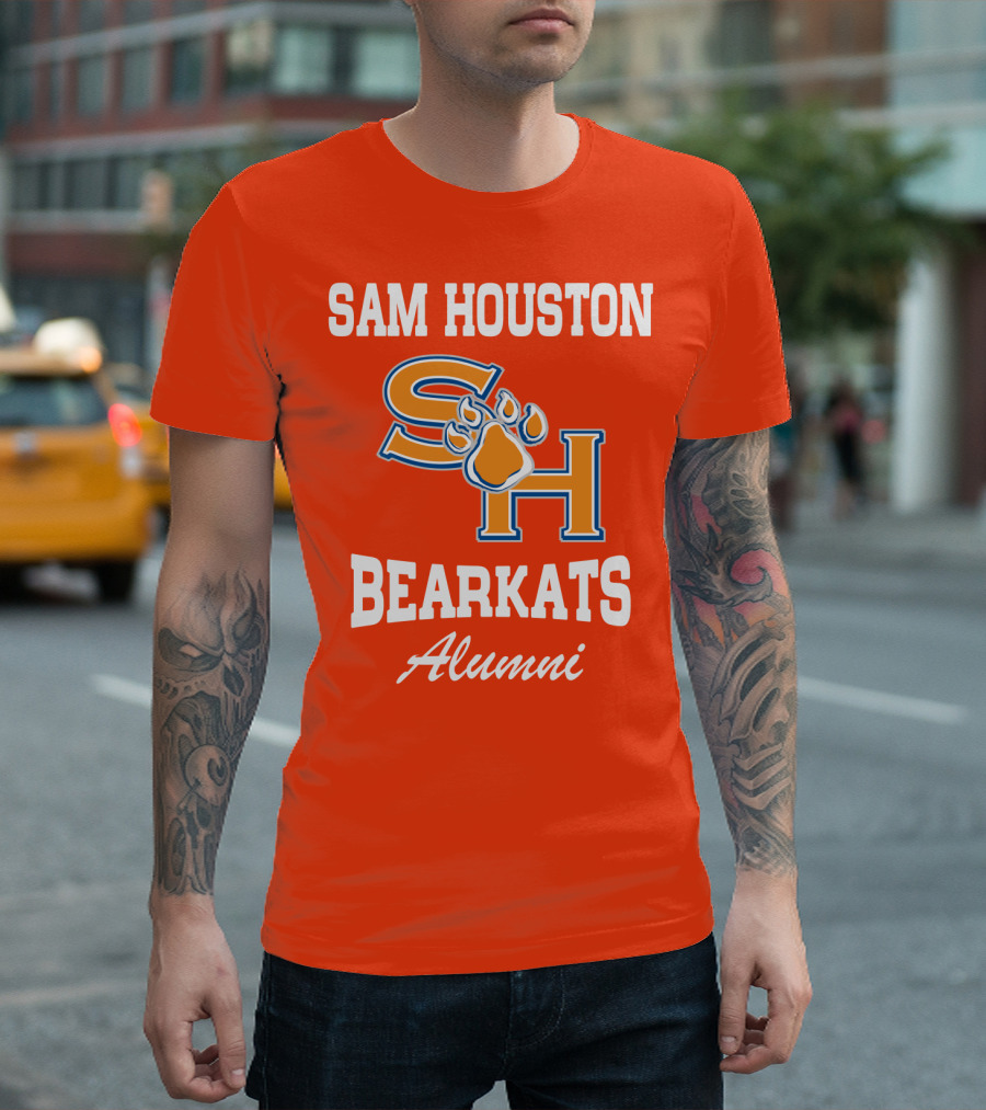 Sam Houston Bearkats Alumni SH Paw T-Shirt