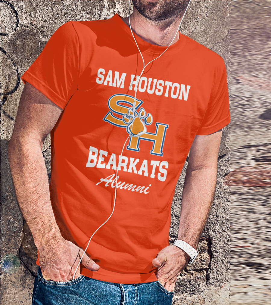 Sam Houston Bearkats Alumni SH Paw T-Shirt