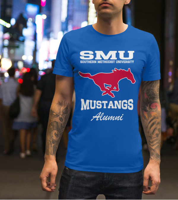 SMU Southern Methodist University Mustangs Alumni T-Shirt