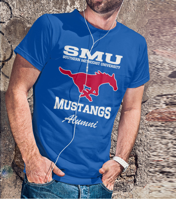 SMU Southern Methodist University Mustangs Alumni T-Shirt
