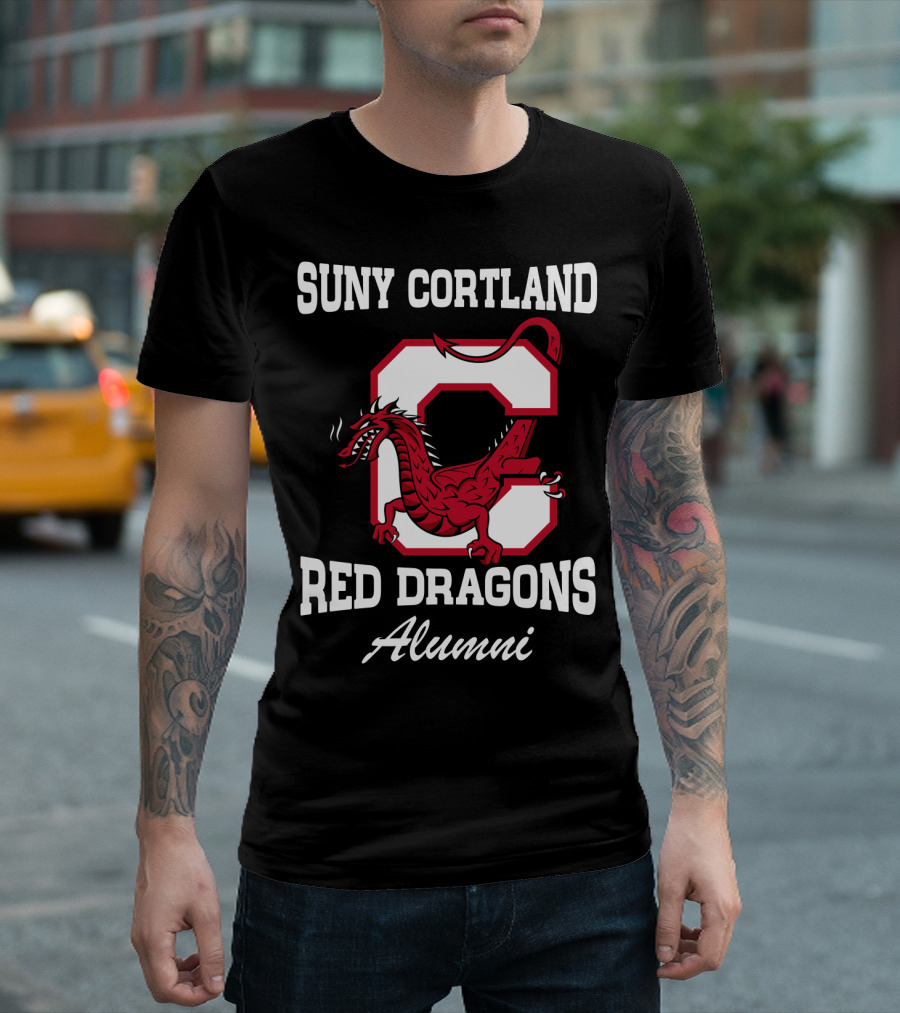 SUNY Cortland Red Dragons Alumni T-Shirt