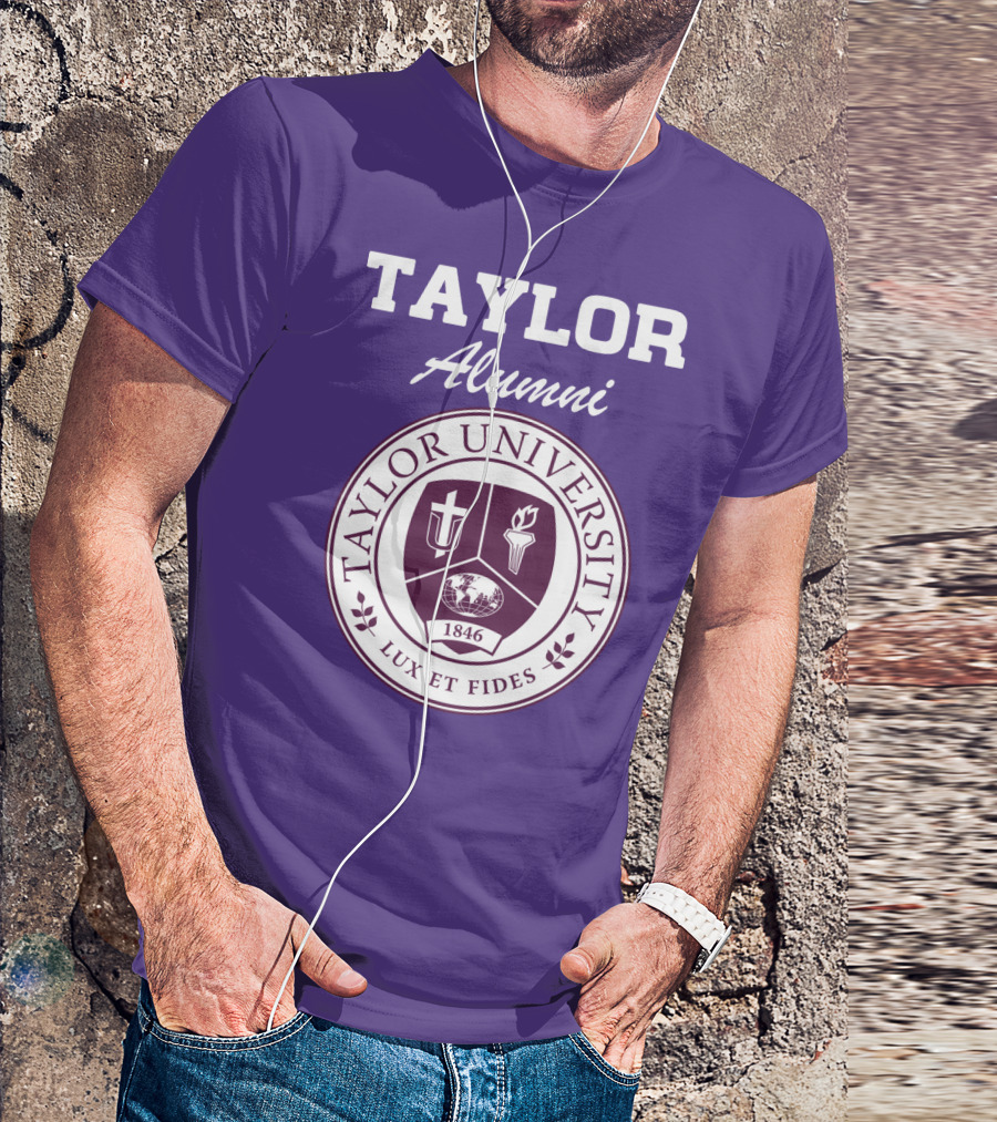 Taylor University Alumni Lux Et Fides 1846 T-Shirt