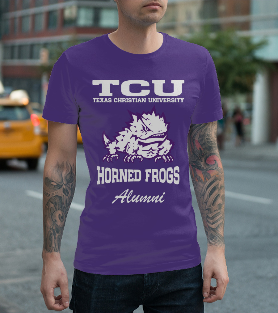 TCU Texas Christian University Horned Frogs Alumni T-Shirt