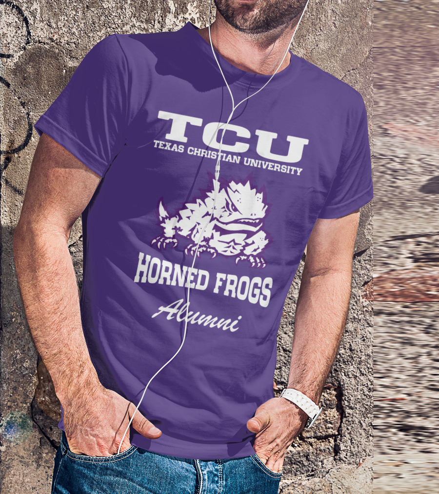 TCU Texas Christian University Horned Frogs Alumni T-Shirt