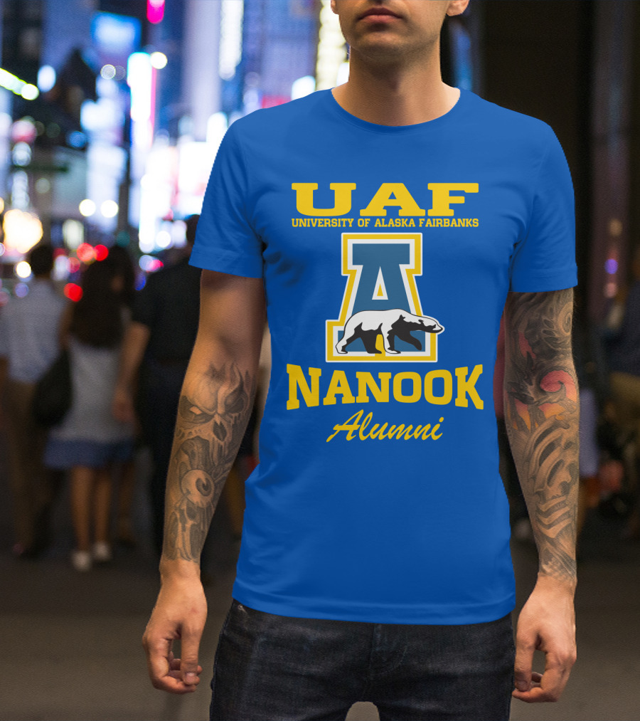 UAF University Of Alaska Fairbanks Nanook Alumni T-Shirt