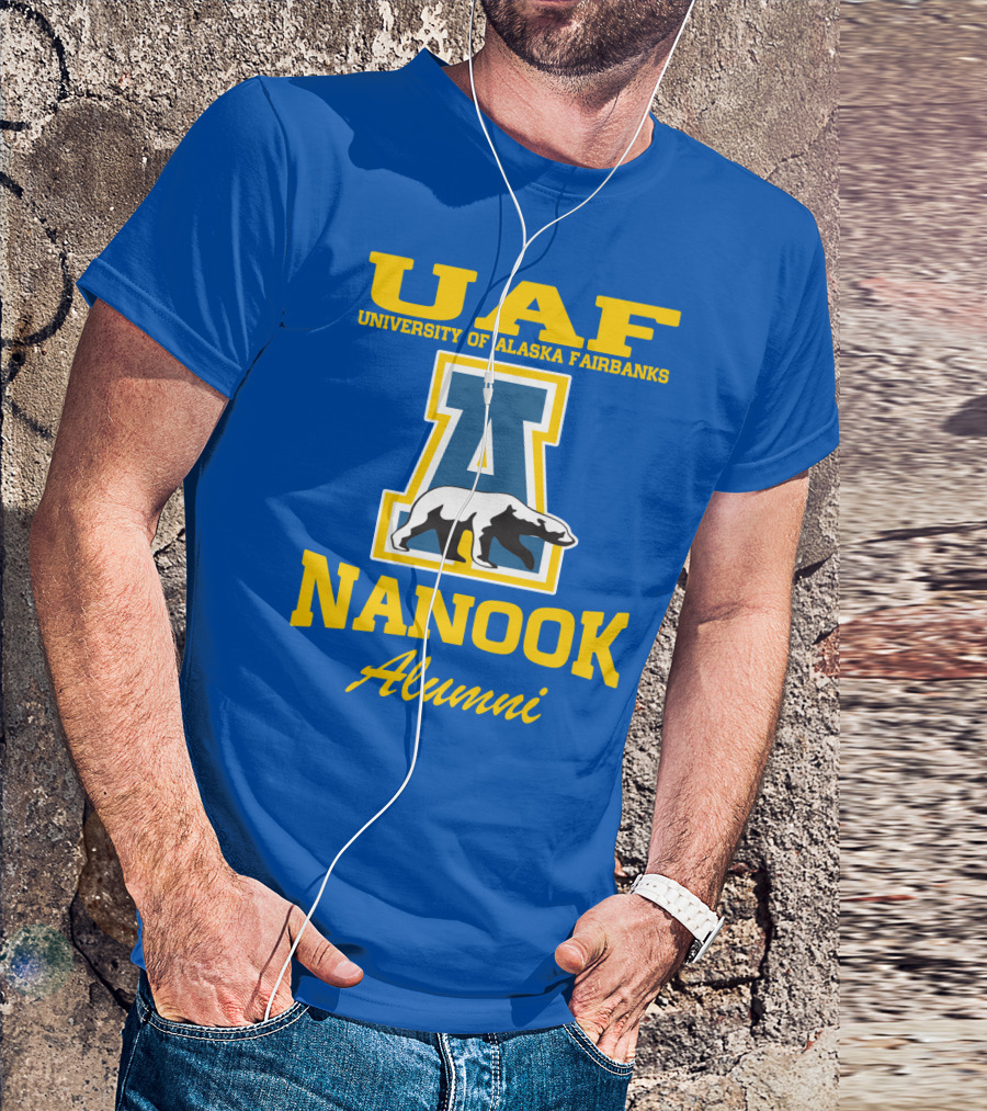 UAF University Of Alaska Fairbanks Nanook Alumni T-Shirt