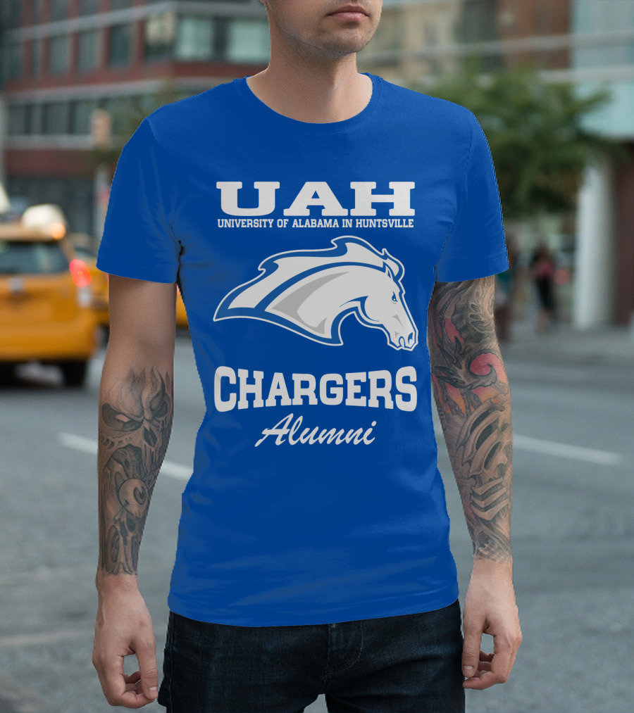 UAH University of Alabama in Huntsville Chargers Alumni T-Shirt