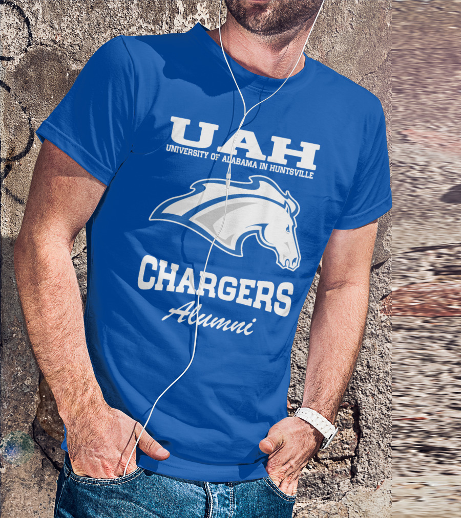 UAH University Of Alabama In Huntsville Chargers Alumni T-Shirt