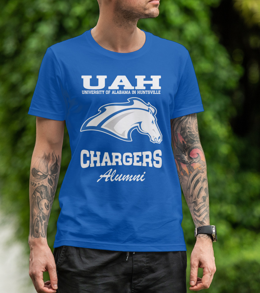 UAH University Of Alabama In Huntsville Chargers Alumni T-Shirt